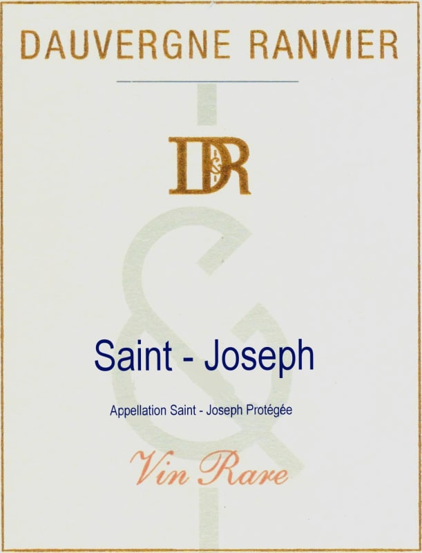 Dauvergne Ranvier Saint-Joseph Vin Rare 2011 Front Label
