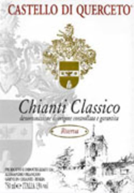 Castello di Querceto Chianti Classico Riserva 2004 Front Label