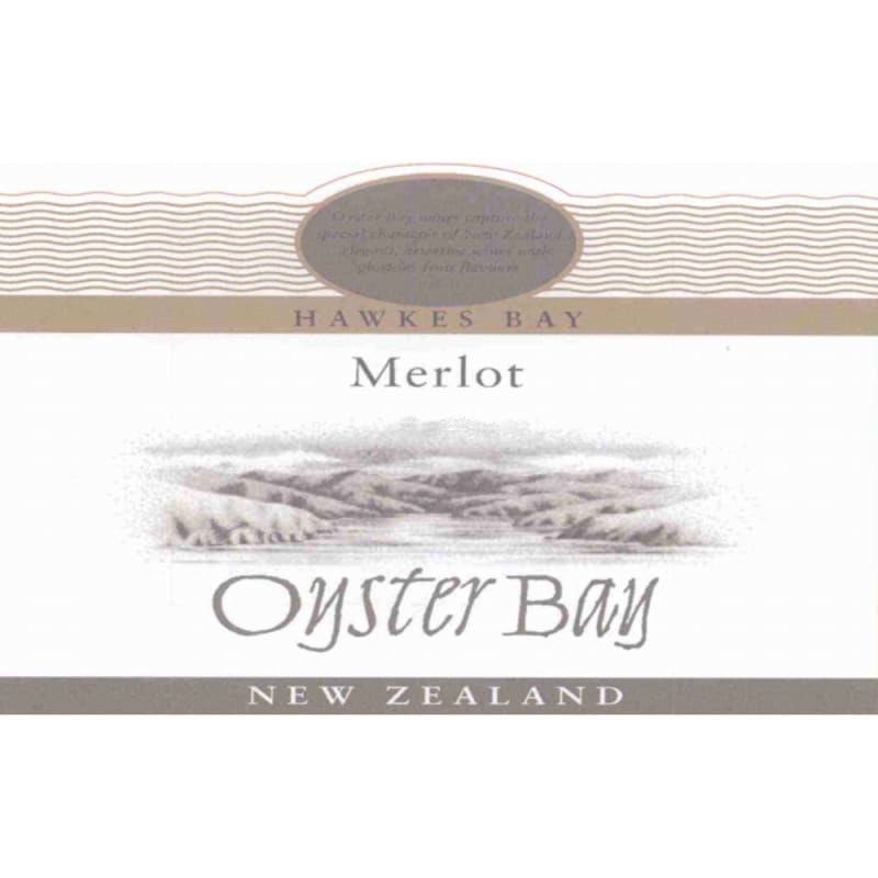 Oyster Bay Merlot 2007 Front Label