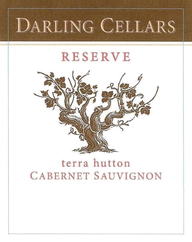 Darling Cellars Terra Hutton Reserve Cabernet Sauvignon 2013 Front Label