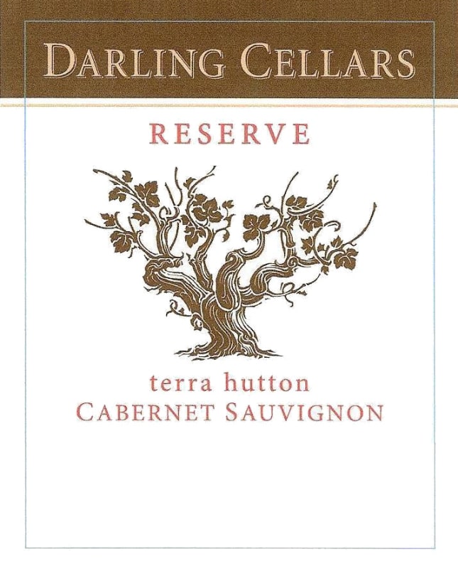 Darling Cellars Terra Hutton Reserve Cabernet Sauvignon 2010 Front Label