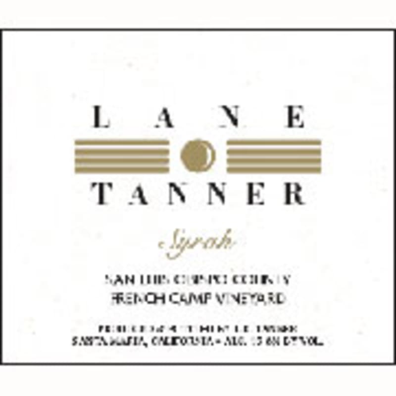 Lane Tanner French Camp Vineyard Syrah 2004 Front Label