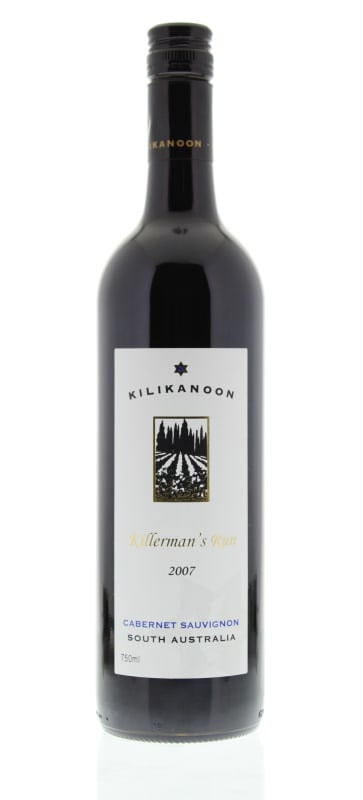 Kilikanoon Killerman's Run Cabernet Sauvignon 2007 Front Bottle Shot