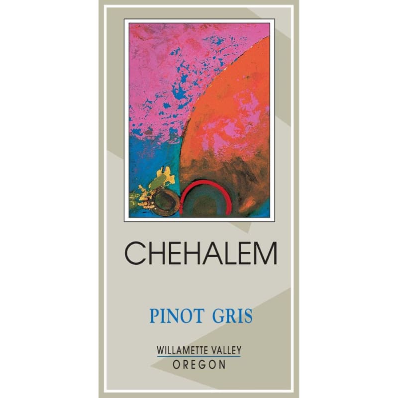 Chehalem Pinot Gris 2007 Front Label