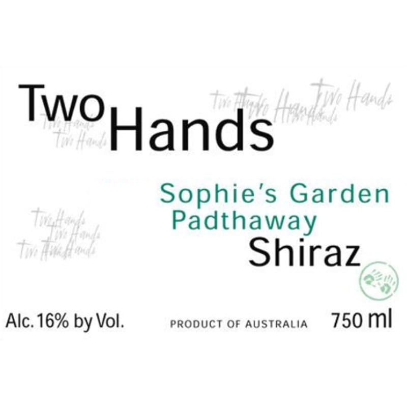 Two Hands Sophie's Garden Shiraz 2007 Front Label