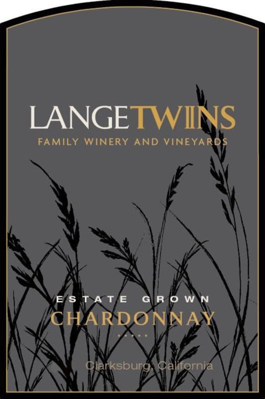 LangeTwins Estate Grown Chardonnay 2012 Front Label