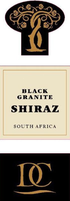Darling Cellars Black Granite Shiraz 2007 Front Label