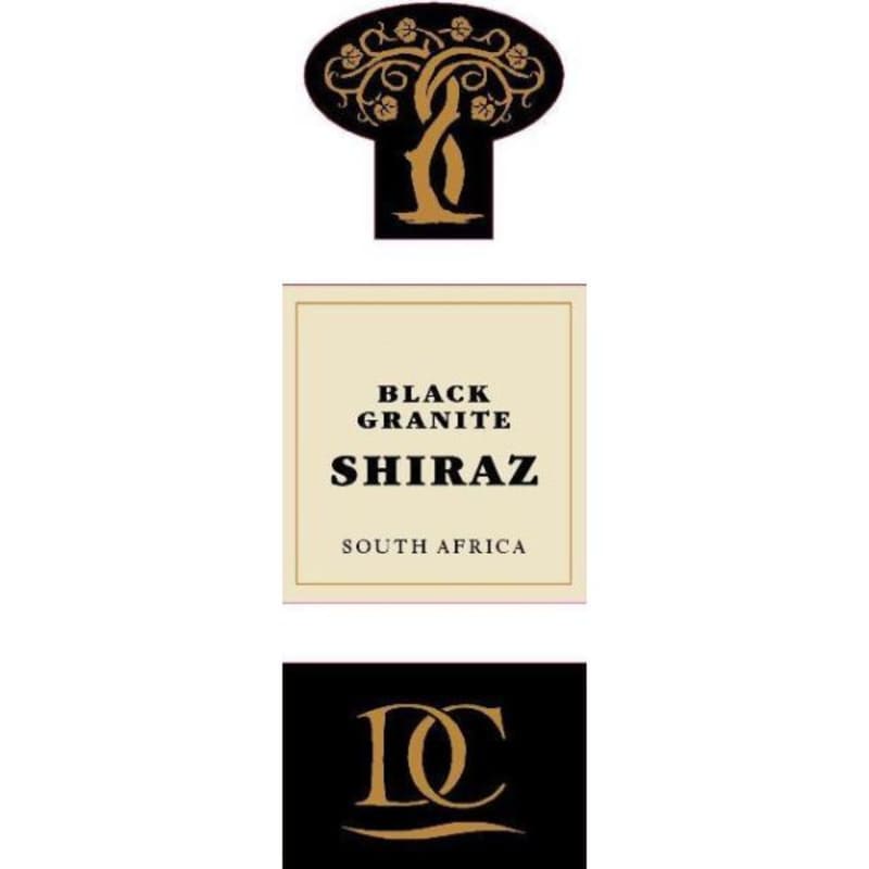 Darling Cellars Black Granite Shiraz 2011 Front Label