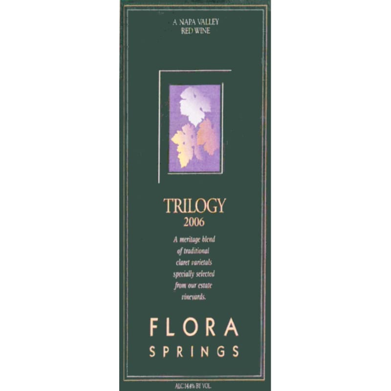 Flora Springs Trilogy 2006 Front Label