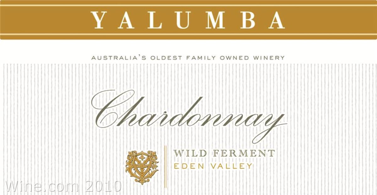 Yalumba Eden Valley Wild Ferment Chardonnay 2008 Front Label