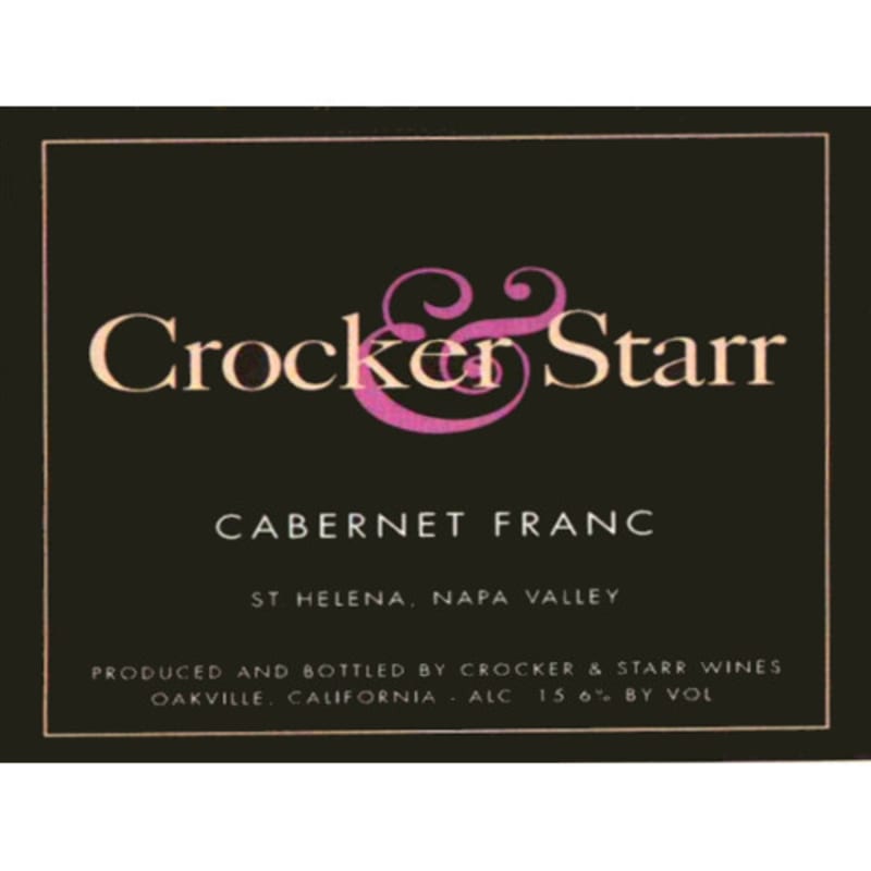 Crocker & Starr Cabernet Franc 2006 Front Label