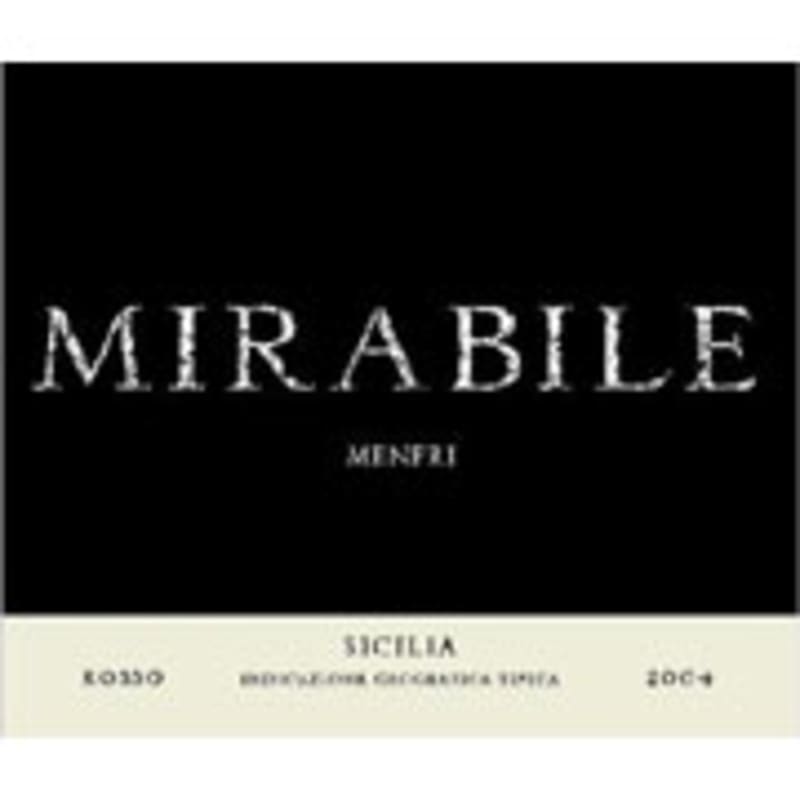 Mirabile Menfri 2004 Front Label