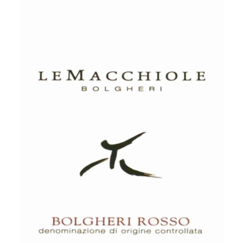 Le Macchiole 2007 Front Label