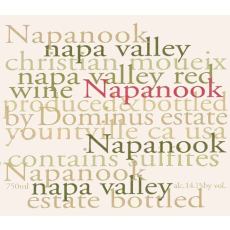 Dominus Napanook Vineyard 2006 Front Label