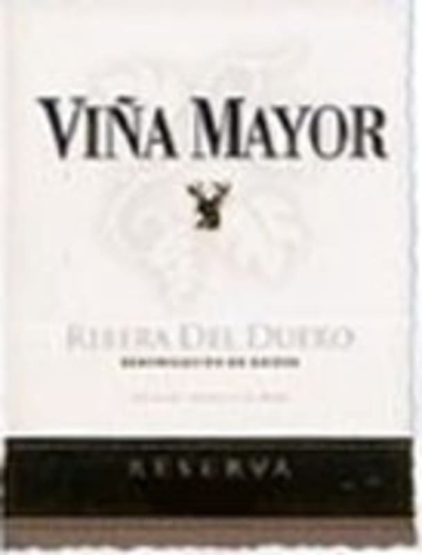 Vina Mayor Reserva 2002 Front Label