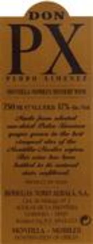 Toro Albala Don PX (375ML half-bottle) Front Label