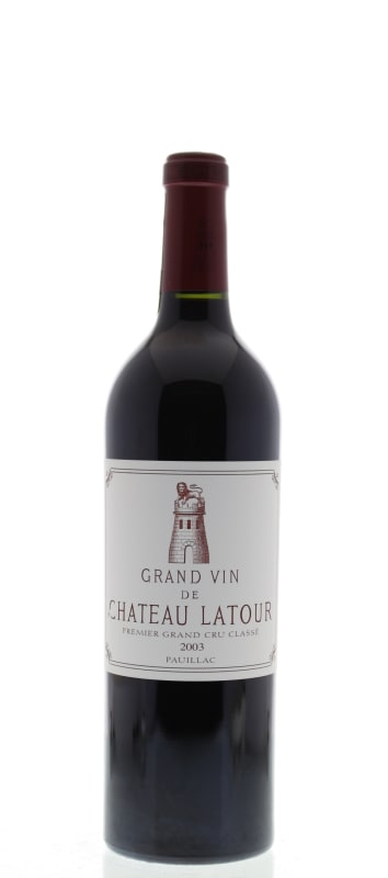 Chateau Latour 2003 赤ワイン シャトー・ラトゥール 送料無料 最高評価PP100点満点 シャトー