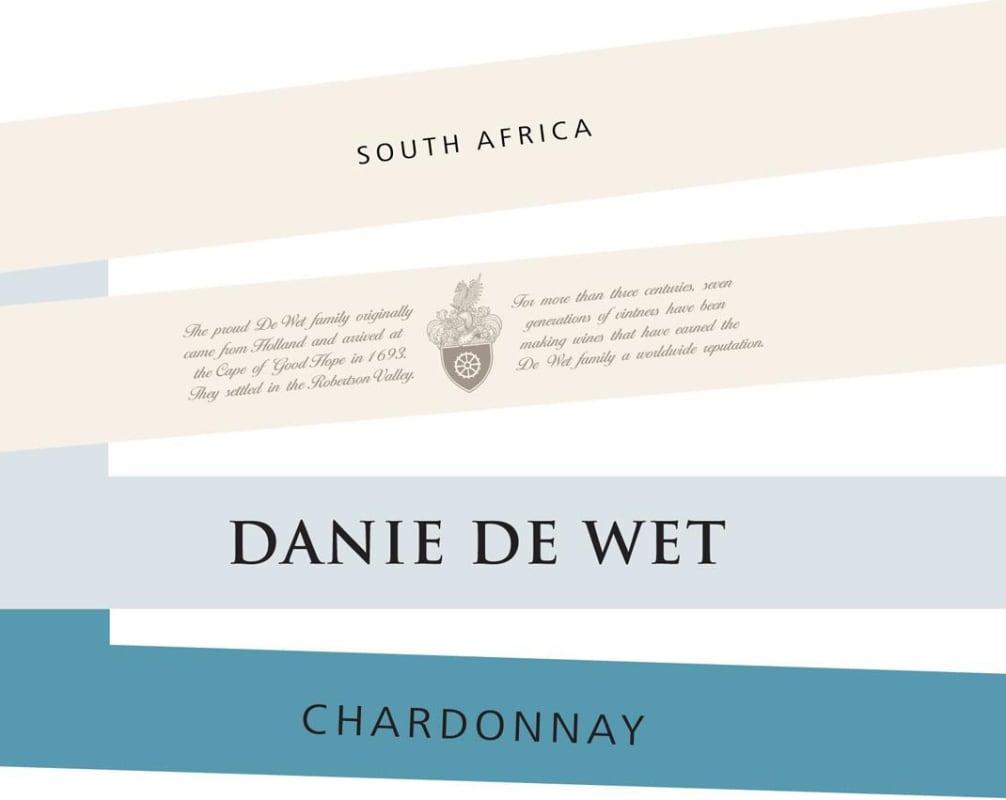 De Wetshof Danie de Wet Good Hope Chardonnay 2015 Front Label