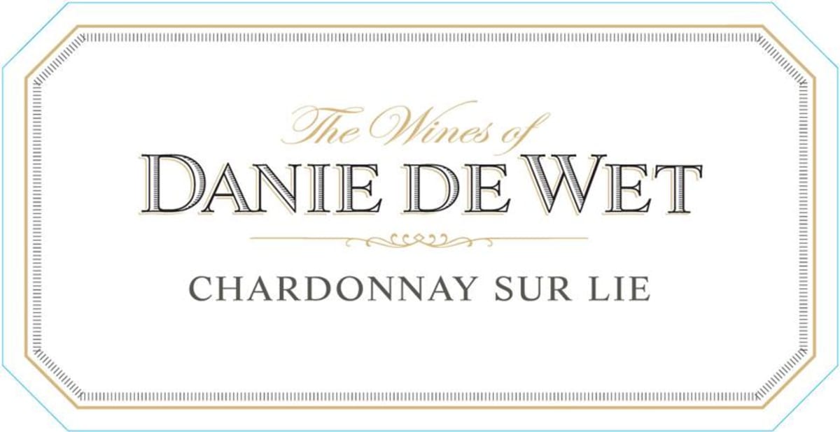 De Wetshof Sur Lie Chardonnay 2013 Front Label