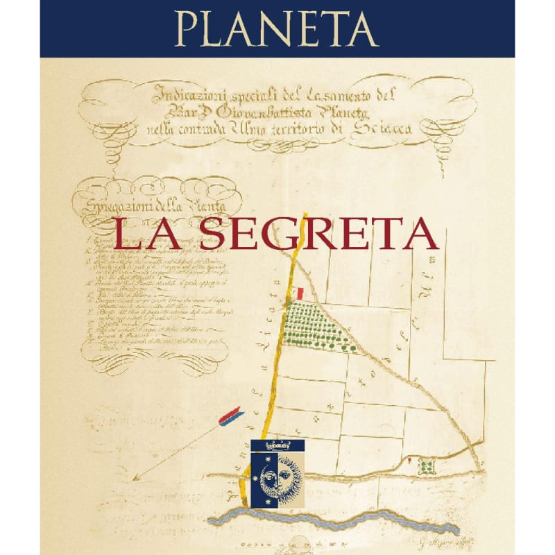 Planeta La Segreta Rosso 2006 Front Label