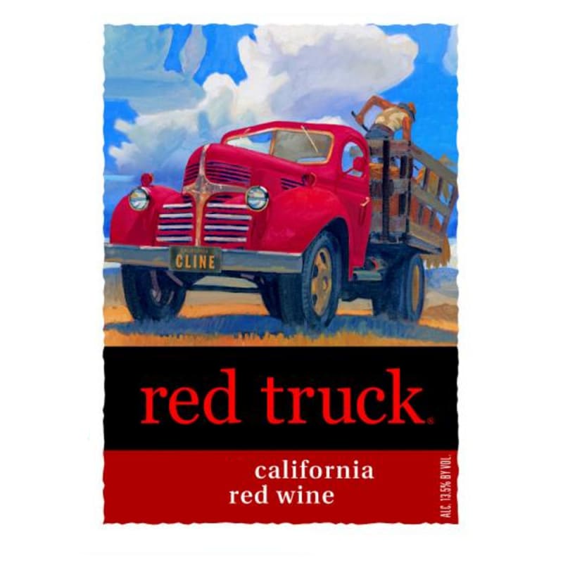 Red Truck Winery Red Blend 2007 Front Label