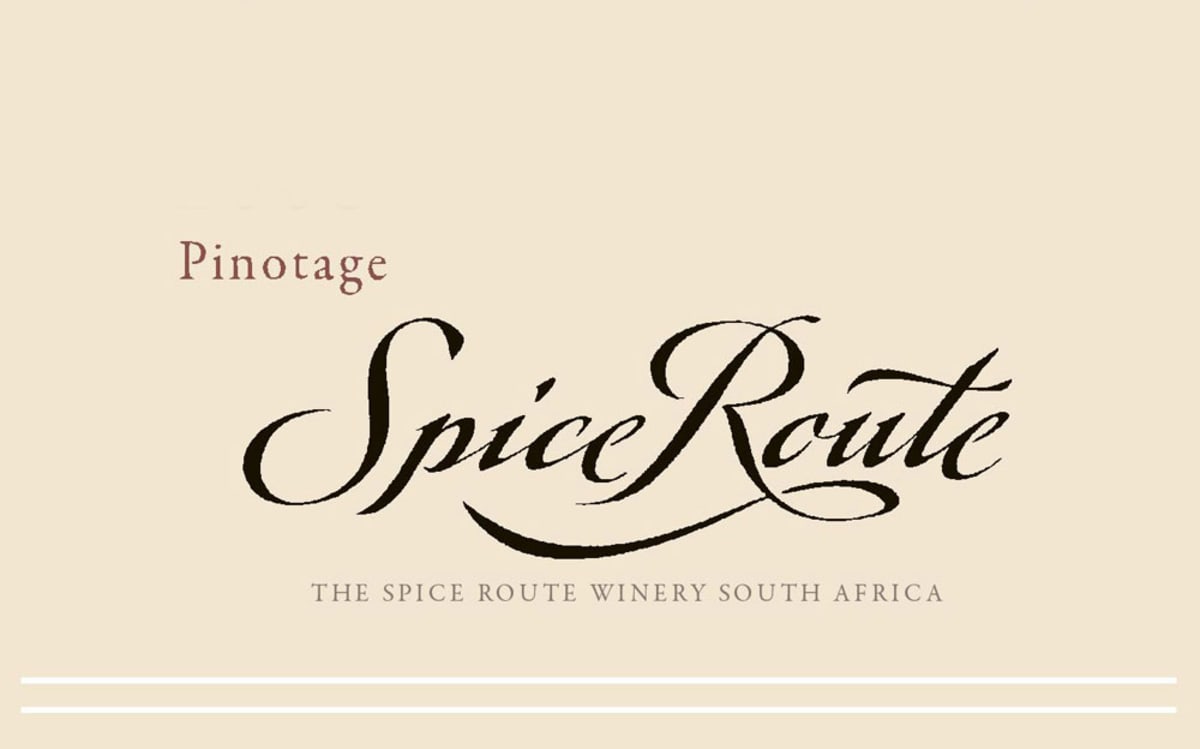 Spice Route Pinotage 2008 Front Label