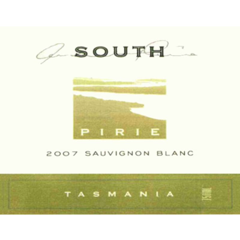 Pirie Tasmania South Sauvignon Blanc 2007 Front Label