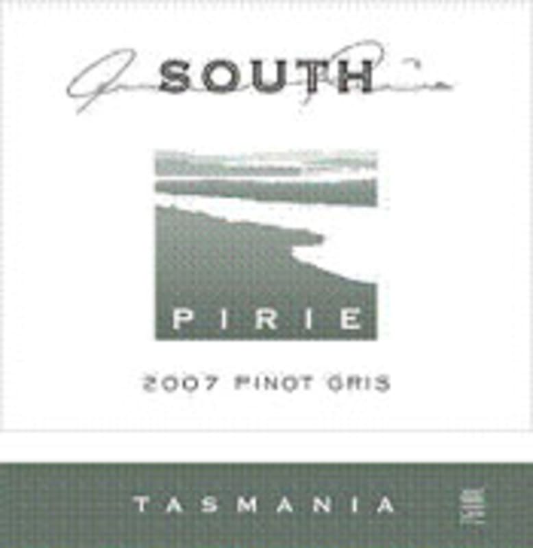 Pirie Tasmania Pinot Gris 2007 Front Label