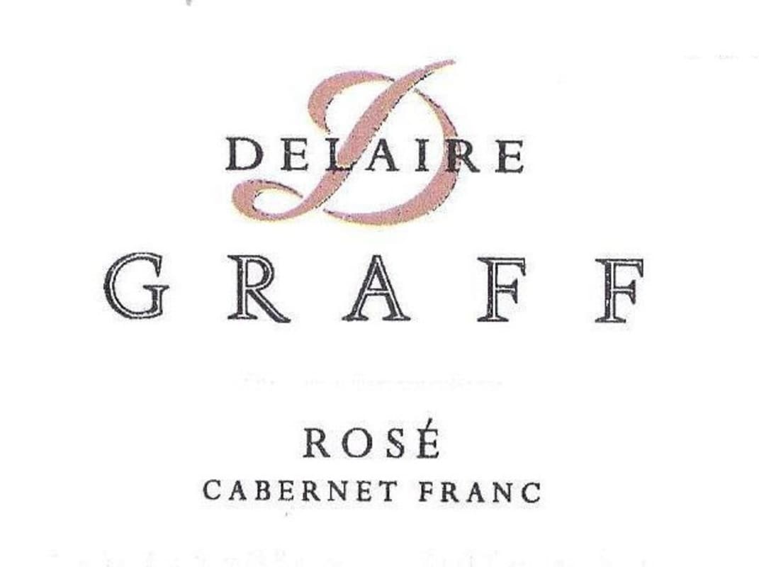 Delaire Graff Rose Cabernet Franc 2015 Front Label