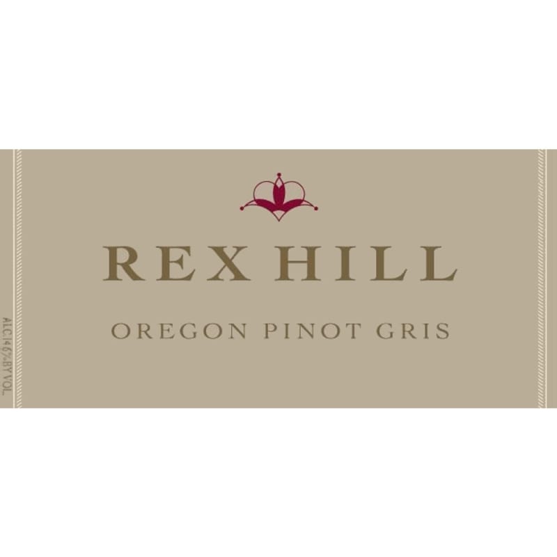 Rex Hill Pinot Gris 2007 Front Label