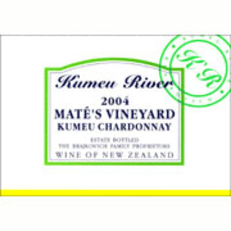 Kumeu River Mate's Vineyard Chardonnay 2004 Front Label
