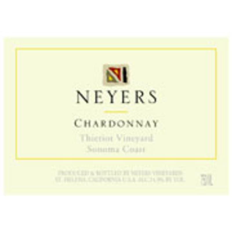 Neyers Thieriot Vineyard Chardonnay 2006 Front Label