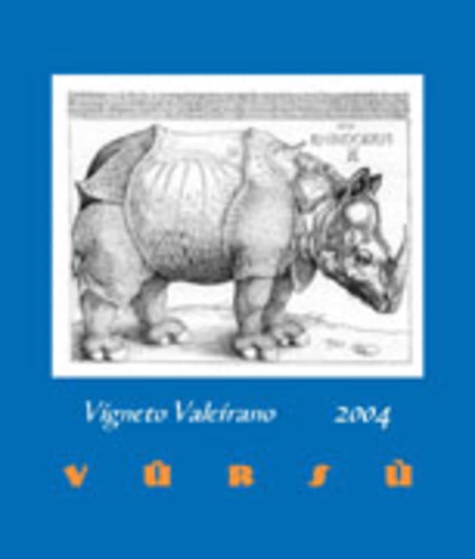 La Spinetta Barbaresco Valeirano 2004 Front Label