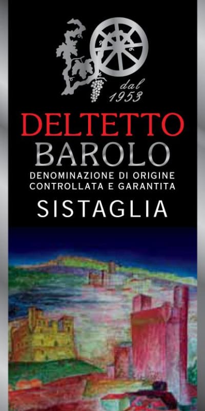 Deltetto Barolo Sistaglia 2006 Front Label