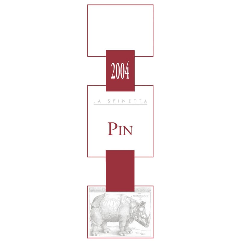 La Spinetta Pin Monferrarto Rosso 2005 Front Label