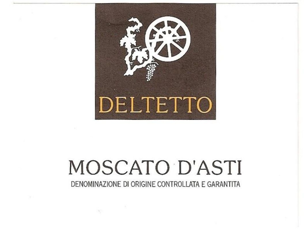 Deltetto Moscato d'Asti 2015 Front Label