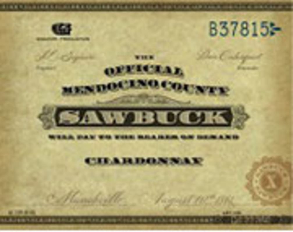 Sawbuck Chardonnay 2007 Front Label