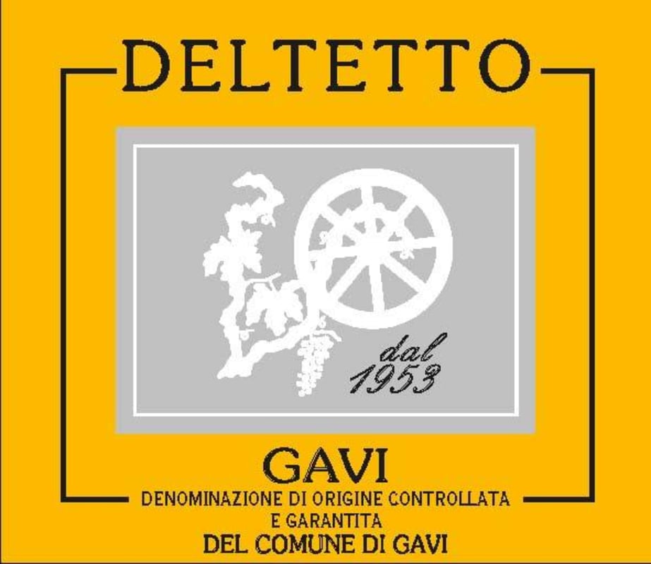 Deltetto Gavi del Comine di Gavi 2012 Front Label