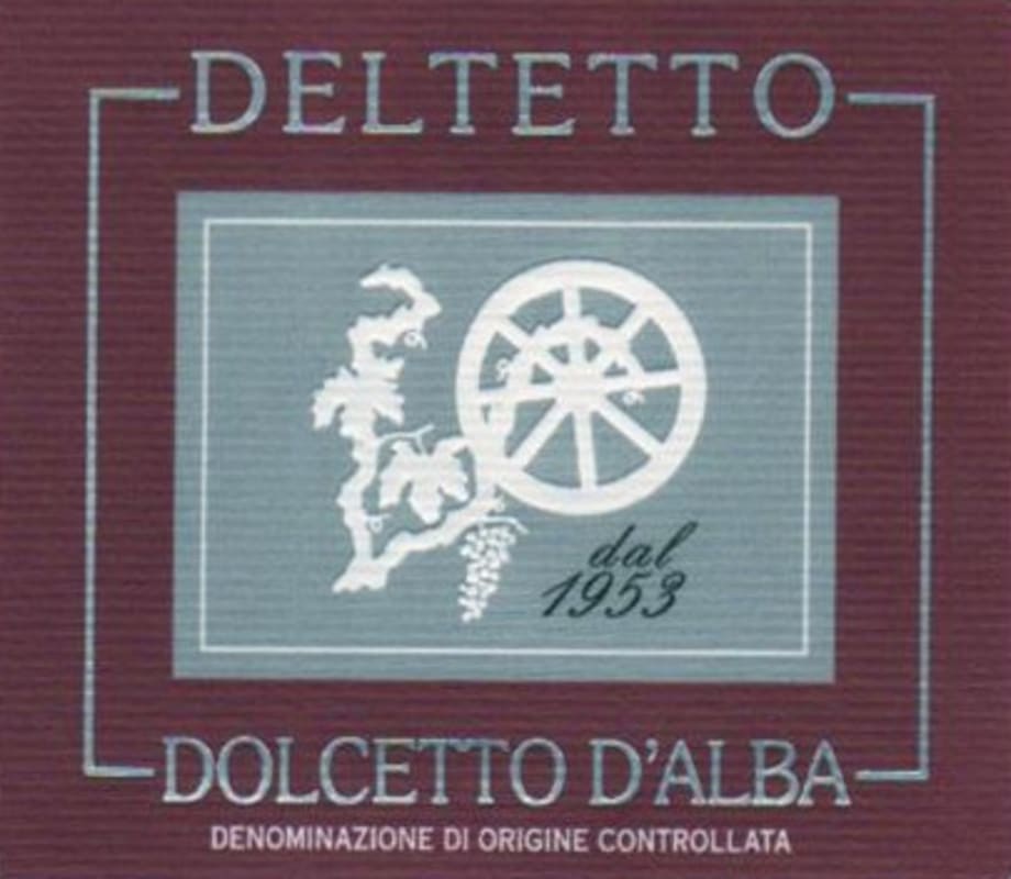 Deltetto Dolcetto d'Alba 2015 Front Label