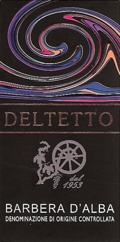 Deltetto Barbera 2014 Front Label