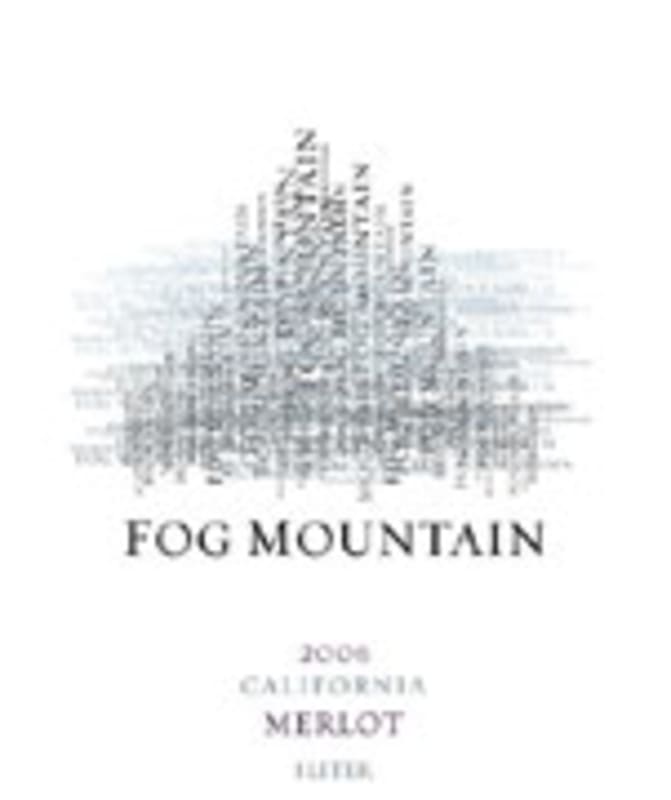 Fog Mountain Merlot (PET bottle) 2006 Front Label