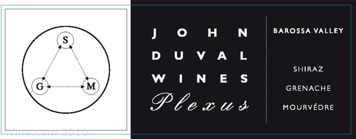 John Duval Plexus Red 2007 Front Label