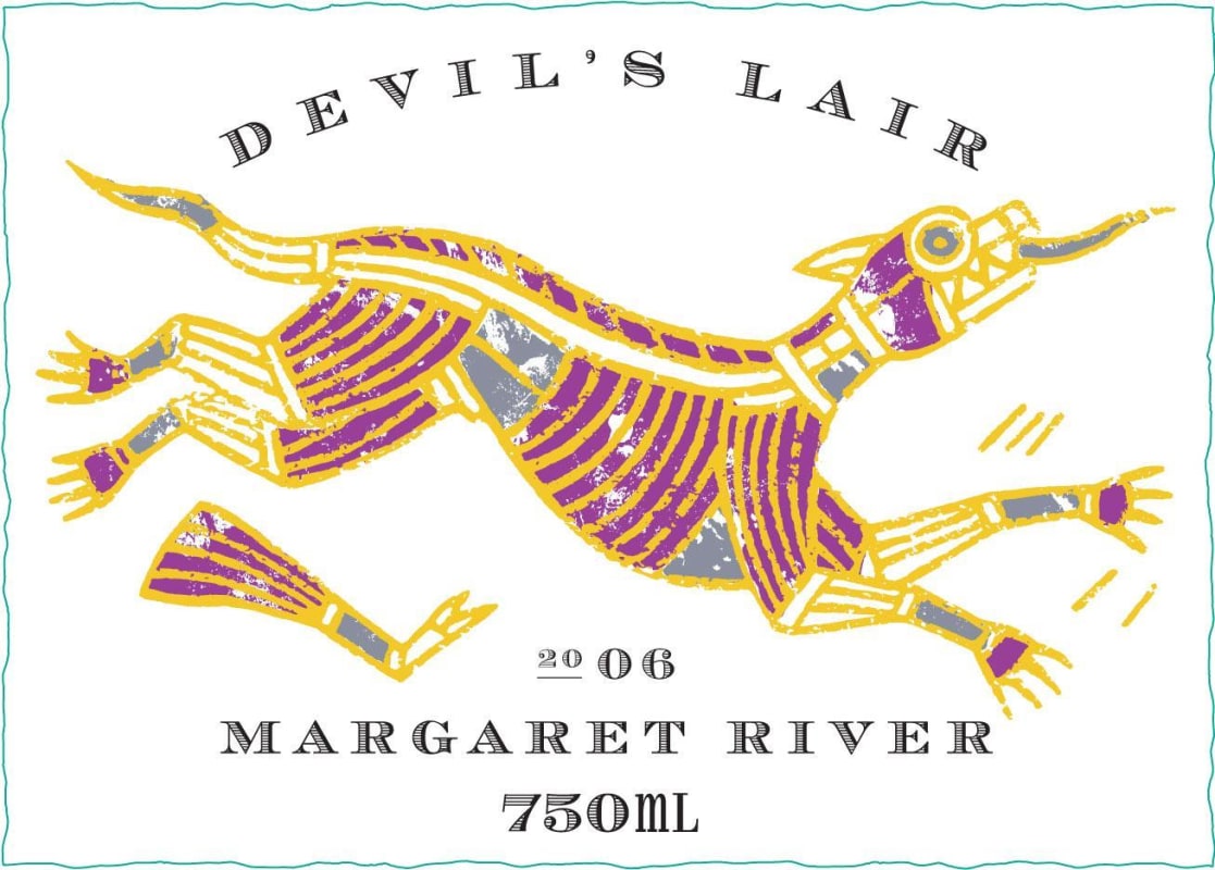Devils Lair Red 2006 Front Label