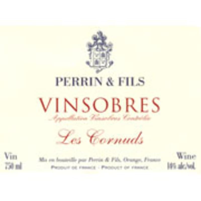 Famille Perrin Vinsobres Les Cornuds 2007 Front Label