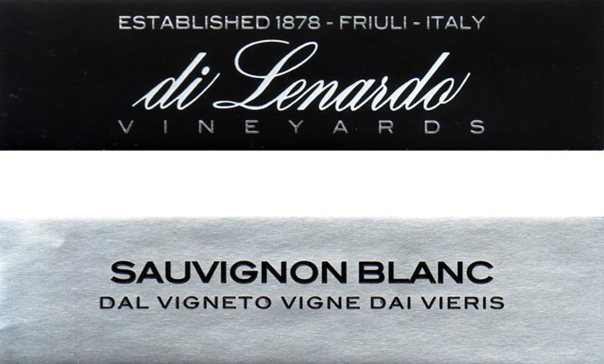 Di Lenardo Sauvignon Blanc dal Vigneto Vigne dai Vieris 2015 Front Label