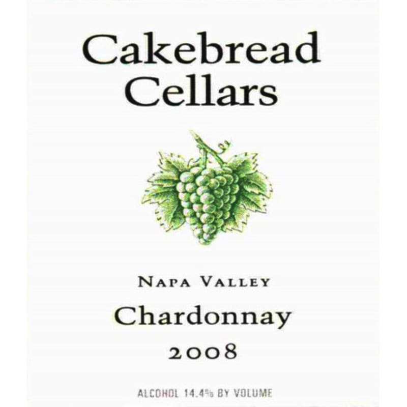 Cakebread Chardonnay 2008 Front Label