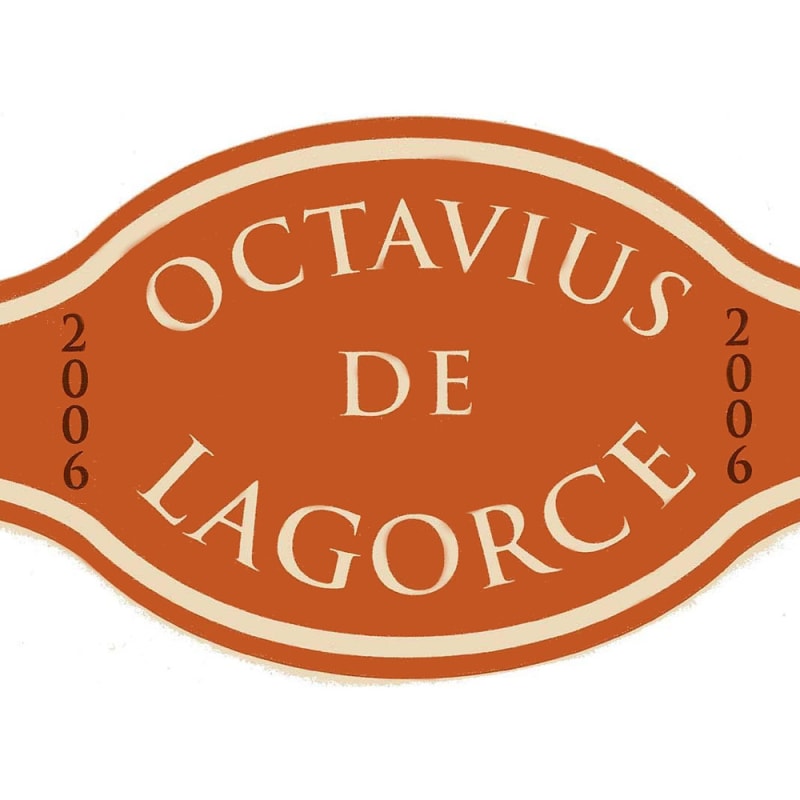 Octavius de Lagorce 2006 Front Label