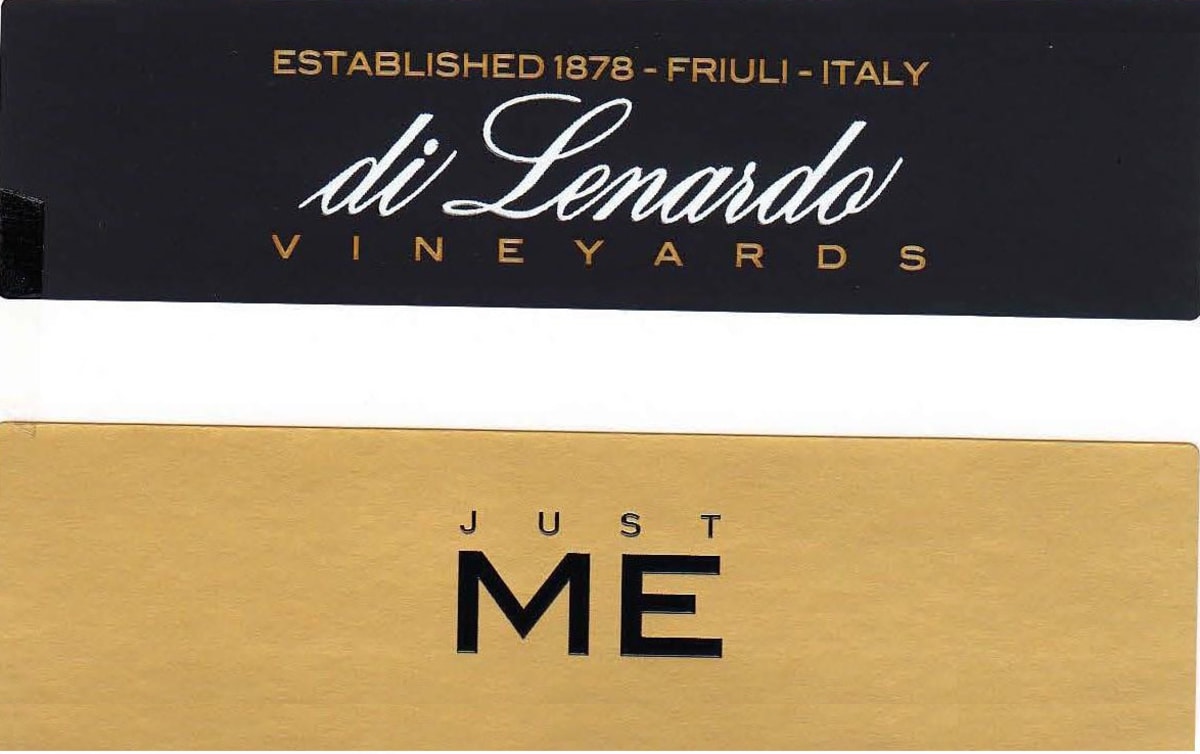 Di Lenardo Just Me Merlot 2011 Front Label