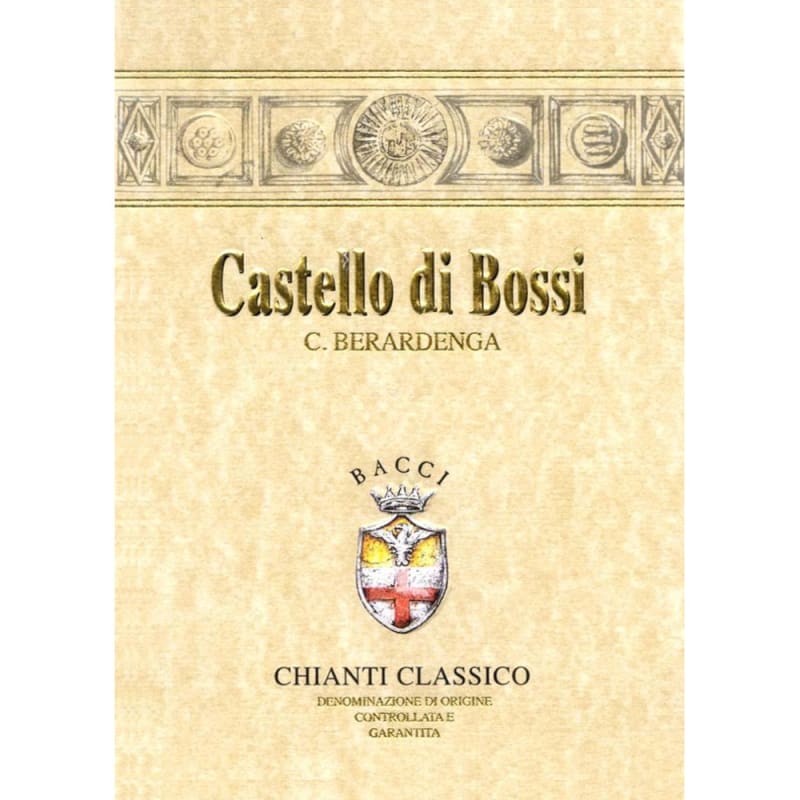 Castello di Bossi Chianti Classico 2005 Front Label