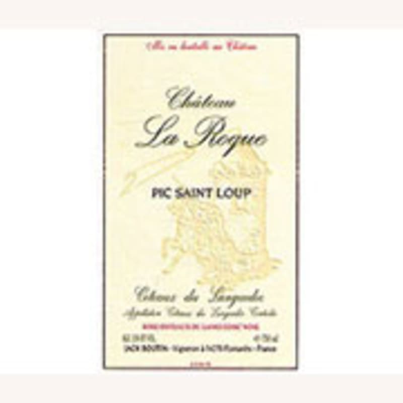 Chateau La Roque Pic Saint-Loup Rose 2007 Front Label